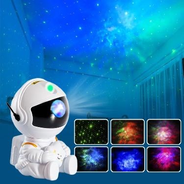 Galaxy Night Light Astronaut Lamp