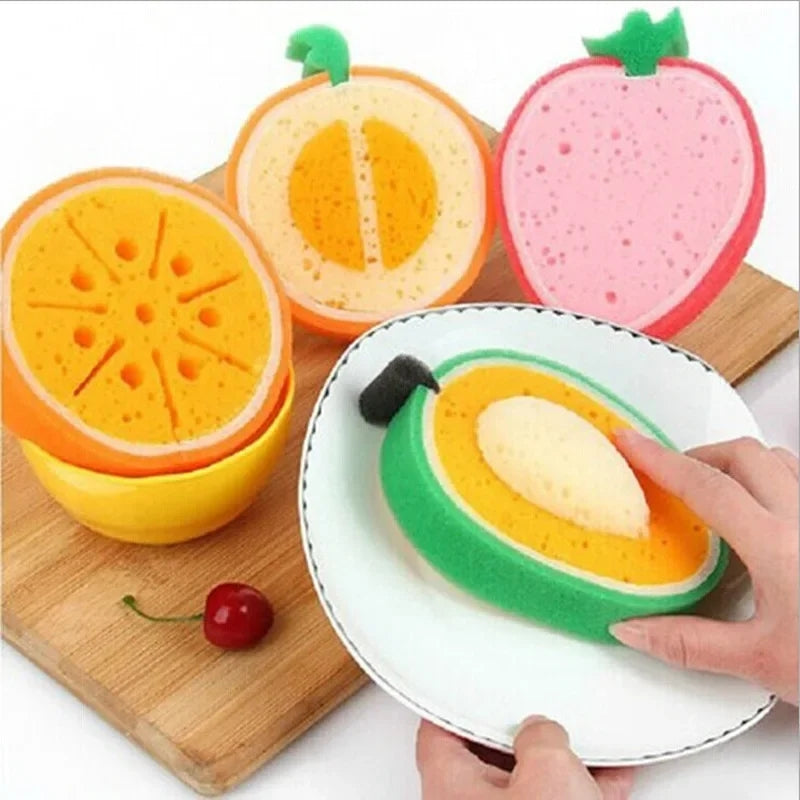 Fruit Shape Cleaning Sponge