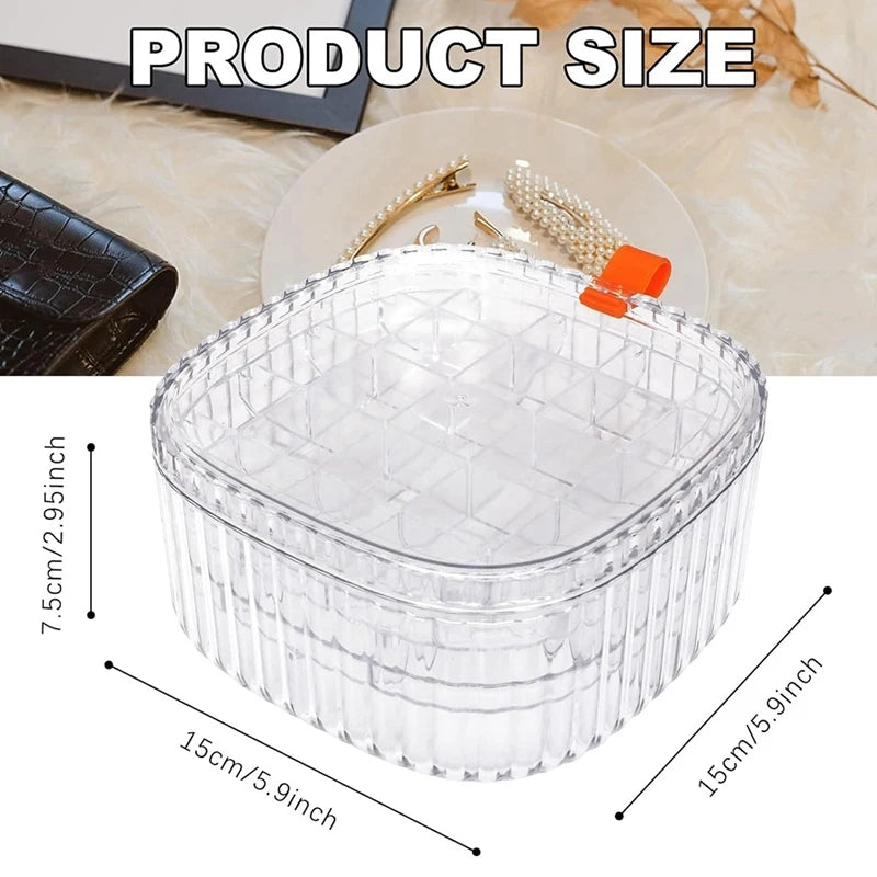 Transparent Crystal Jewelery Organiser