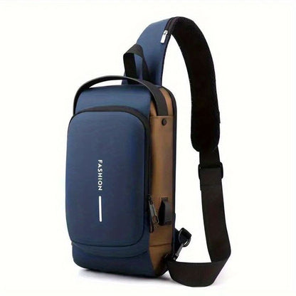 Shoulder Bag With USB Charging Port