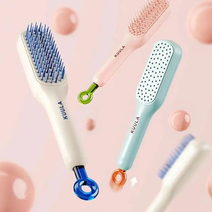 Self Cleaning Hairbrush