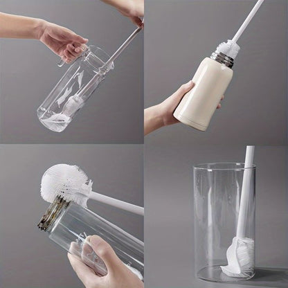 Long Handle Silicone Bottle Cleaning Brush