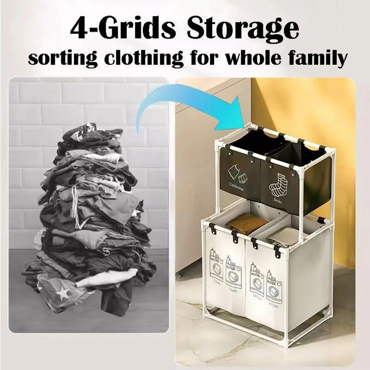 Multifunctional Laundry Sorter Basket