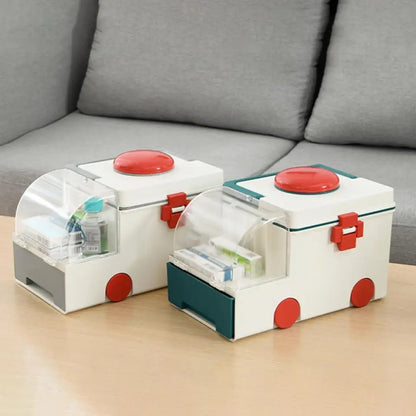 Large capacity medicine storage box