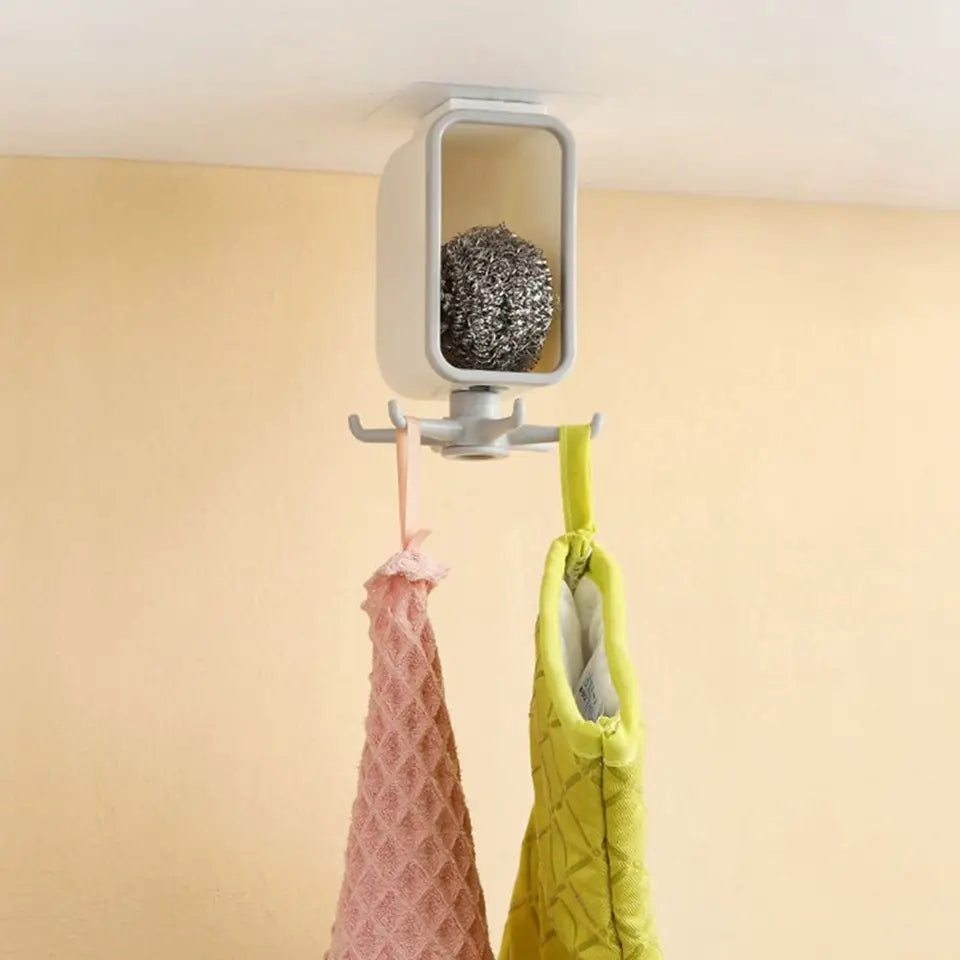 Wall Mounted Rotatable Hanging Hook