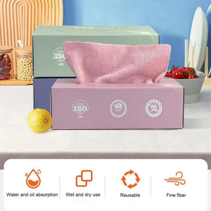 Reusable Absorbent Cleaning Cloths  10pcs