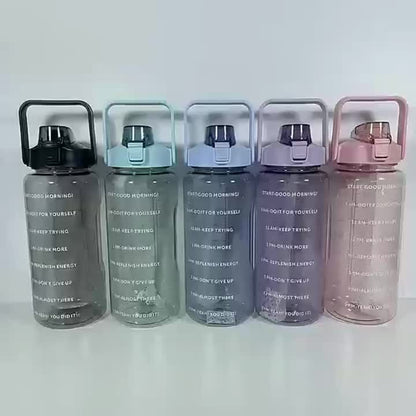 2L Motivational Sports Water Bottle