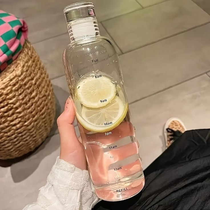 Glass Water Bottle