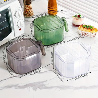 Luxury Acrylic Multilgrid Seasoning Box