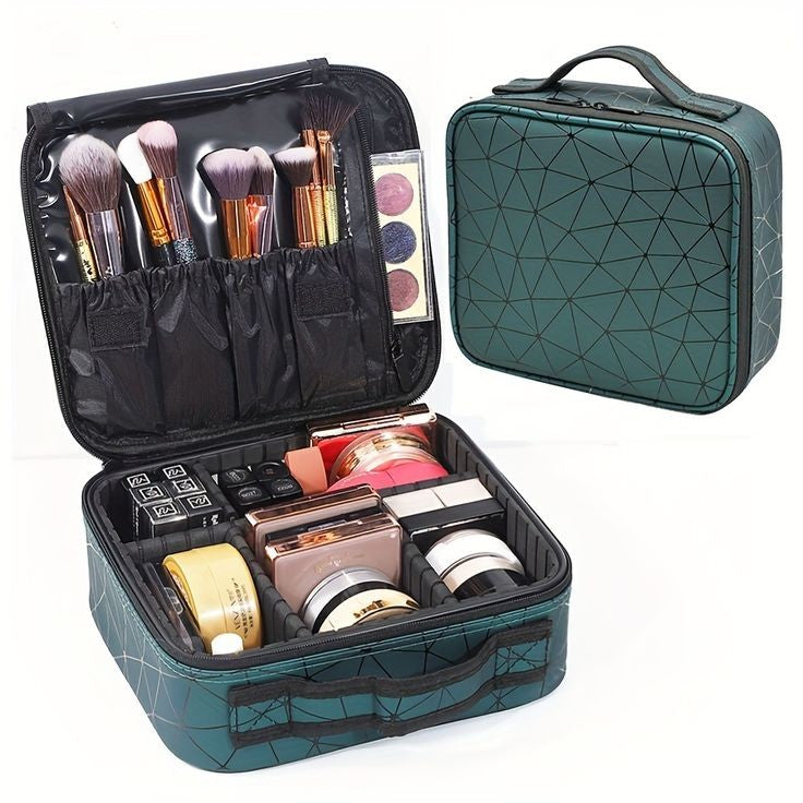 Double Layer Portion Cosmetic Bag