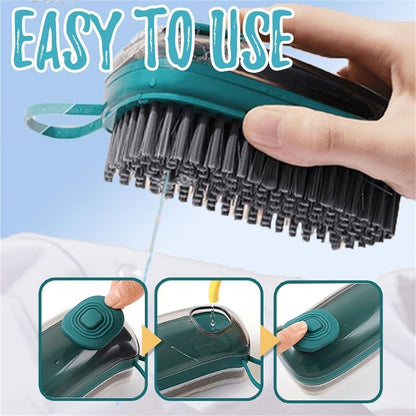 Liquid Soap Dish Washing Cleaning Brush