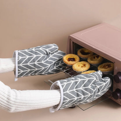 2pcs Microwave Oven Insulation Gloves
