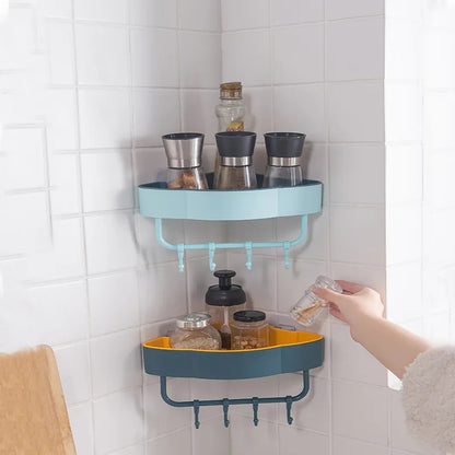 Wall Mounted Shelf hook Organizer