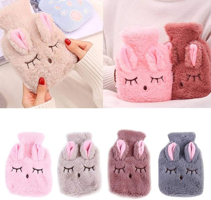 Cute Animal Fluffy Hot Water Bag