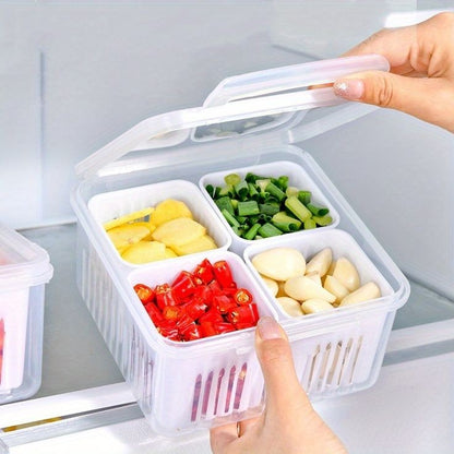 4 In 1 Vegetable & Fruit Draining Box