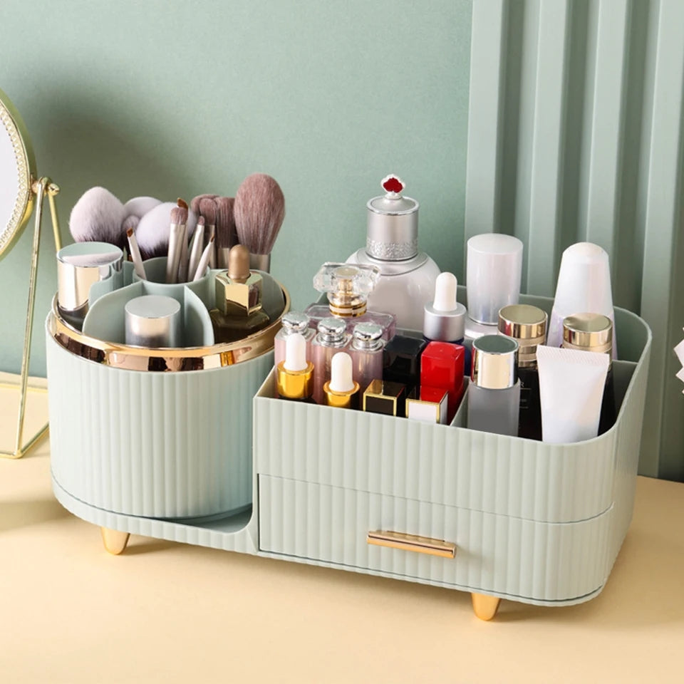 New Elegant Style Brush Holder and Cosmetic Tray