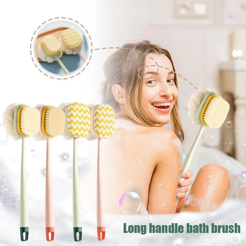 Double Sided Bath Scrub Brush