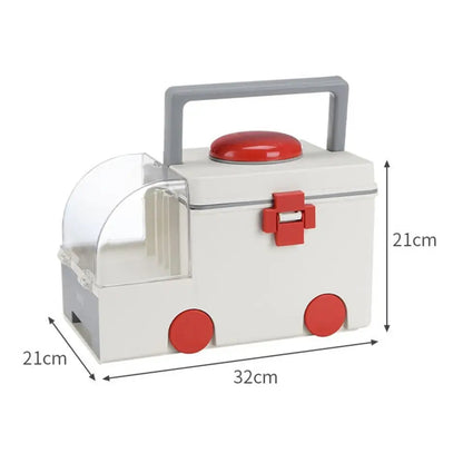 Large capacity medicine storage box