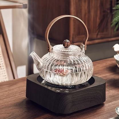 Heat Resistant Japanese Style Glass Teapot