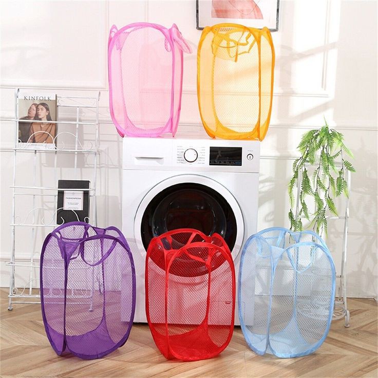 Foldable Net Laundry Basket