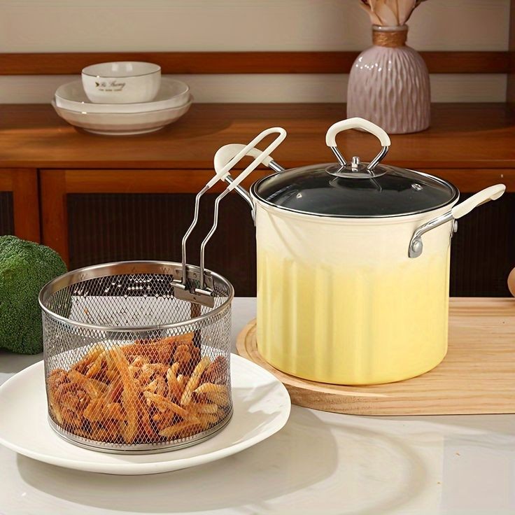 3L Deep Frying Pot With Lid