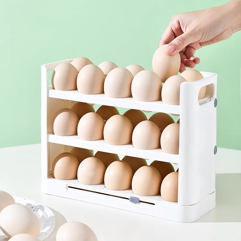 Egg Storage Organizer Shelf