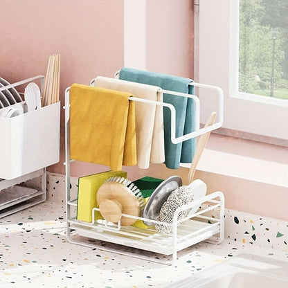 Kitchen Drain Rack With Tray