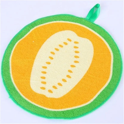 Fruit Pattern Kitchen Cleaning Towel (4pcs Set)