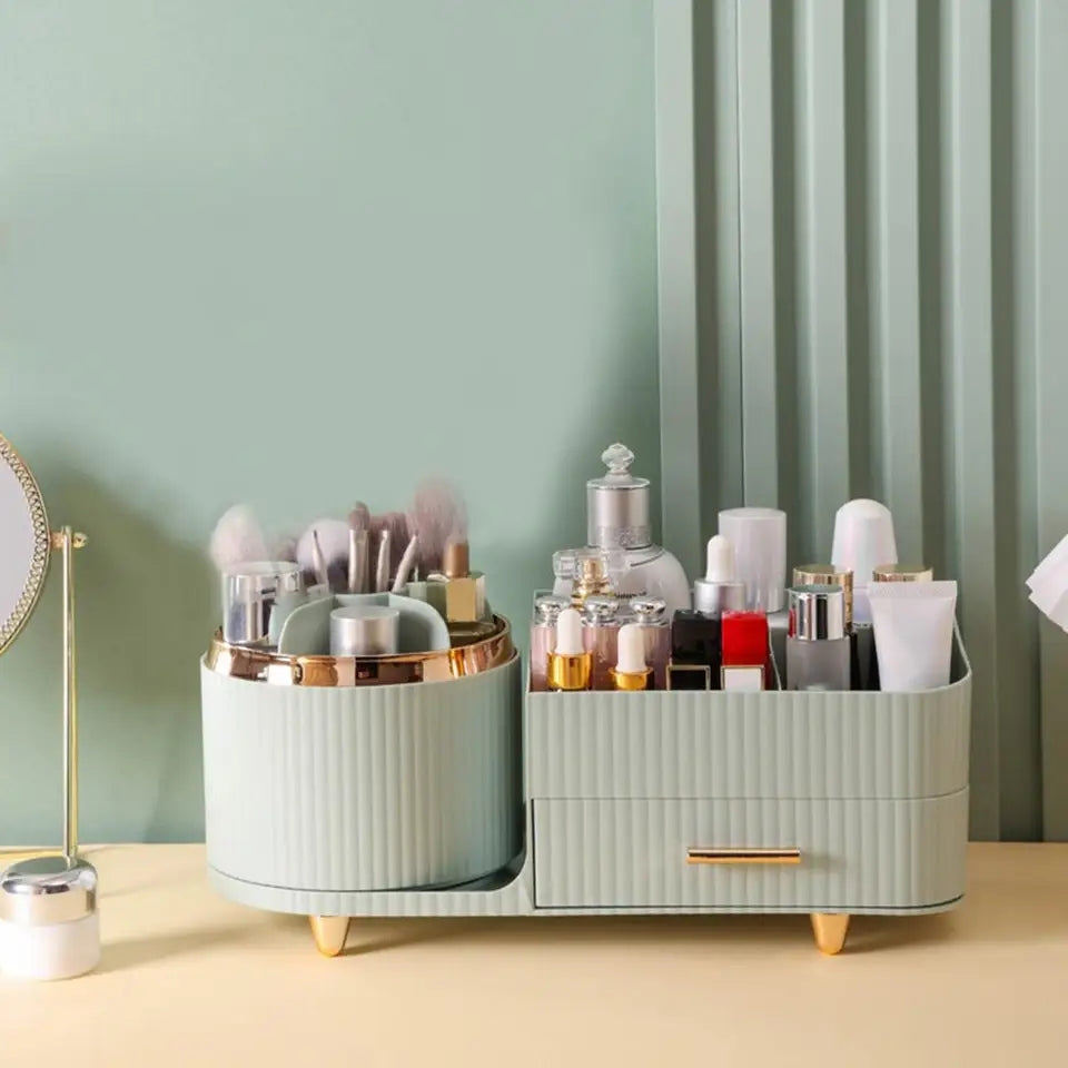 New Elegant Style Brush Holder and Cosmetic Tray