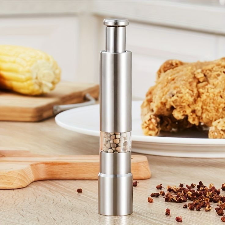 Stainless Steel Manual Spice Grinder