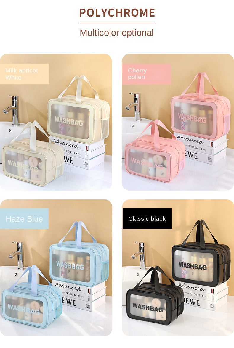 Double Layer Travel Cosmetics Washbag Pouch