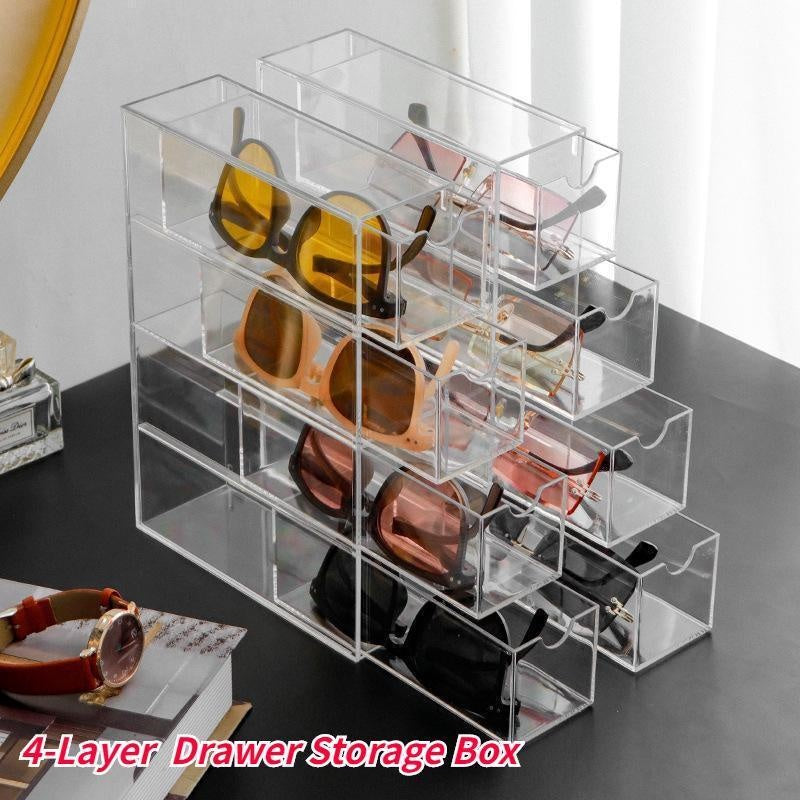 4 Layer Acrylic Drawer Storage Box