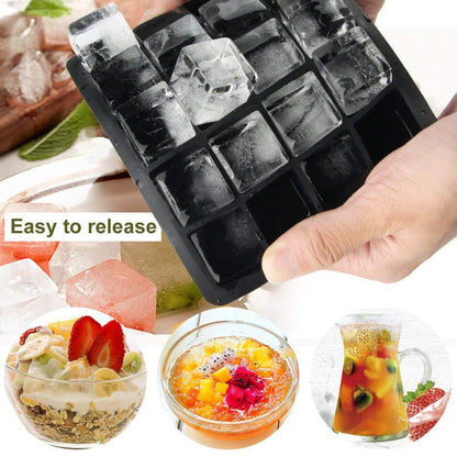 Silicone Square Ice Cube Tray