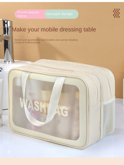 Double Layer Travel Cosmetics Washbag Pouch