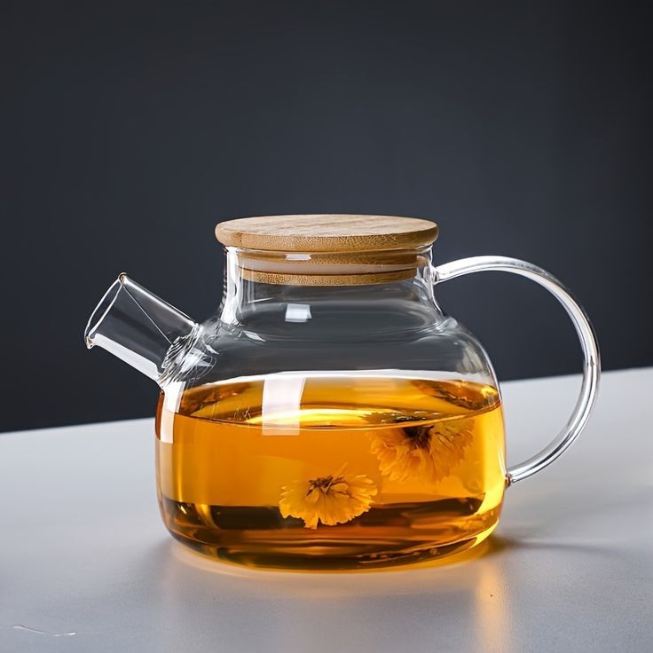 Heat Resistant Glass Teapot