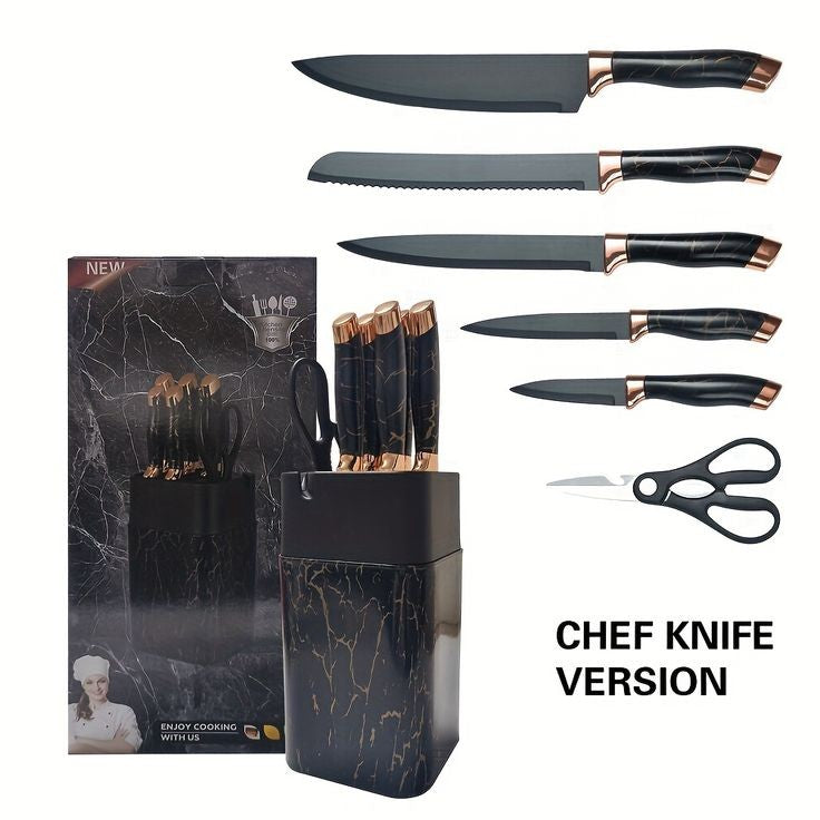 Premium Quality Knife Set With Stand