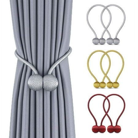 Magnetic Curtain Clip Holder (2Pcs)