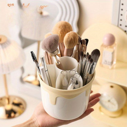 Transparent Makeup Brush Holder