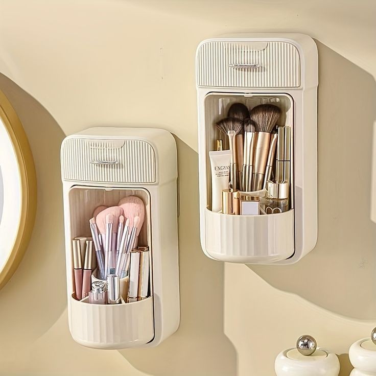 Luxury Wall Mounted Cosmetics Storage Box