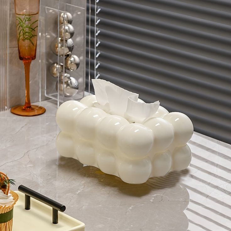 Luxury Solid Chic Plastic Tissue Box