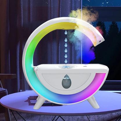 Water Droplet Humidifier With Lamp