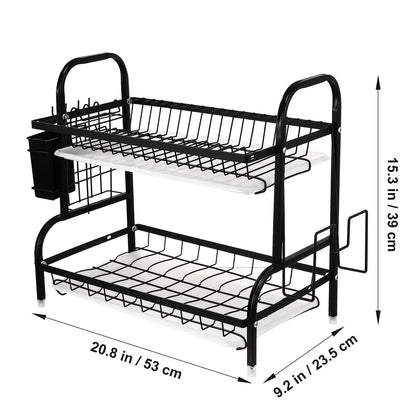 2 and 3 Tier Dish Drying Rack