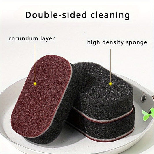 Double Sided Thickened Dishwashing Sponge (Pair)