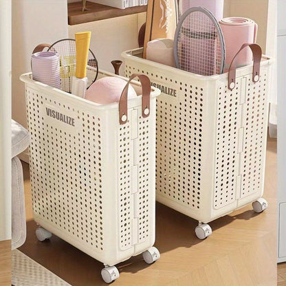 Collapsible Laundry Basket With Handle Premium Quality