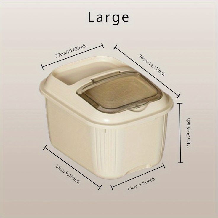 5 And 10kg Airtight Rice Bucket