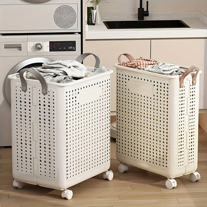 Collapsible Laundry Basket With Handle Premium Quality