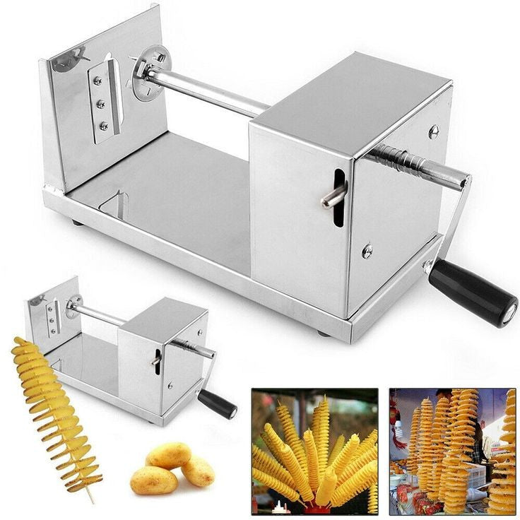 Stainless Steel Spiral Potato Chips Cutter