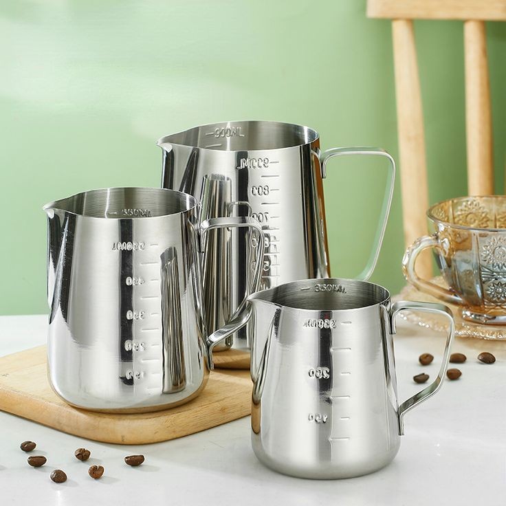 Stainless Steel Milk Frothing Pitcher