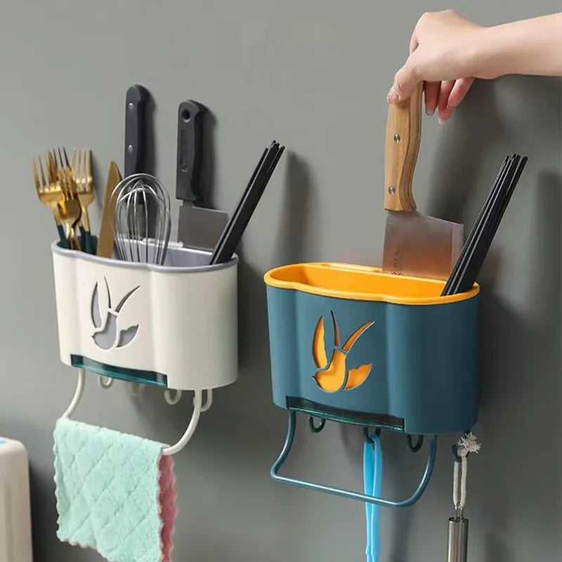 Multipurpose Wall Mounted Kitchen Rack