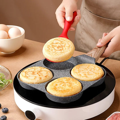 Nonstick Four And Three Portion Frying Pan